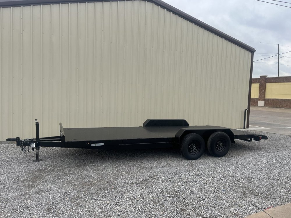 83"x20' Texoma Trailers Flatbed Car Hauler