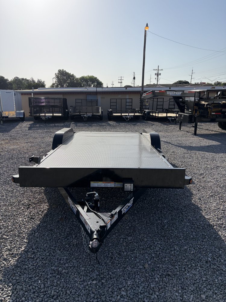 83"x18' Top Hat Flatbed Car Hauler