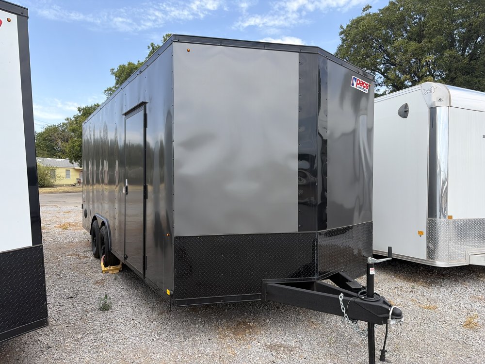 8' 6"x20' Pace American Enclosed Car Hauler
