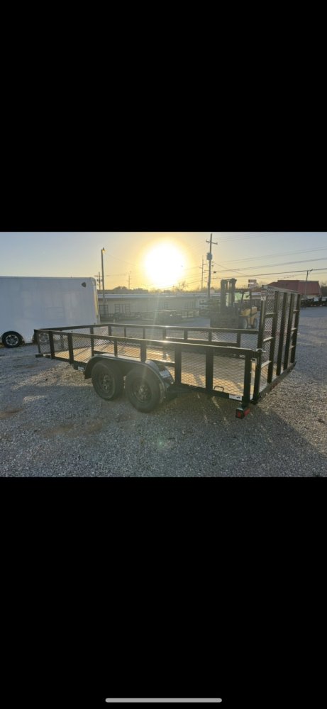 83"x16' Top Hat Utility