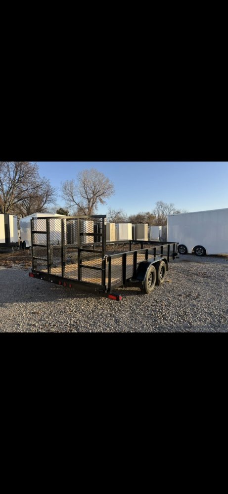 83"x16' Top Hat Utility