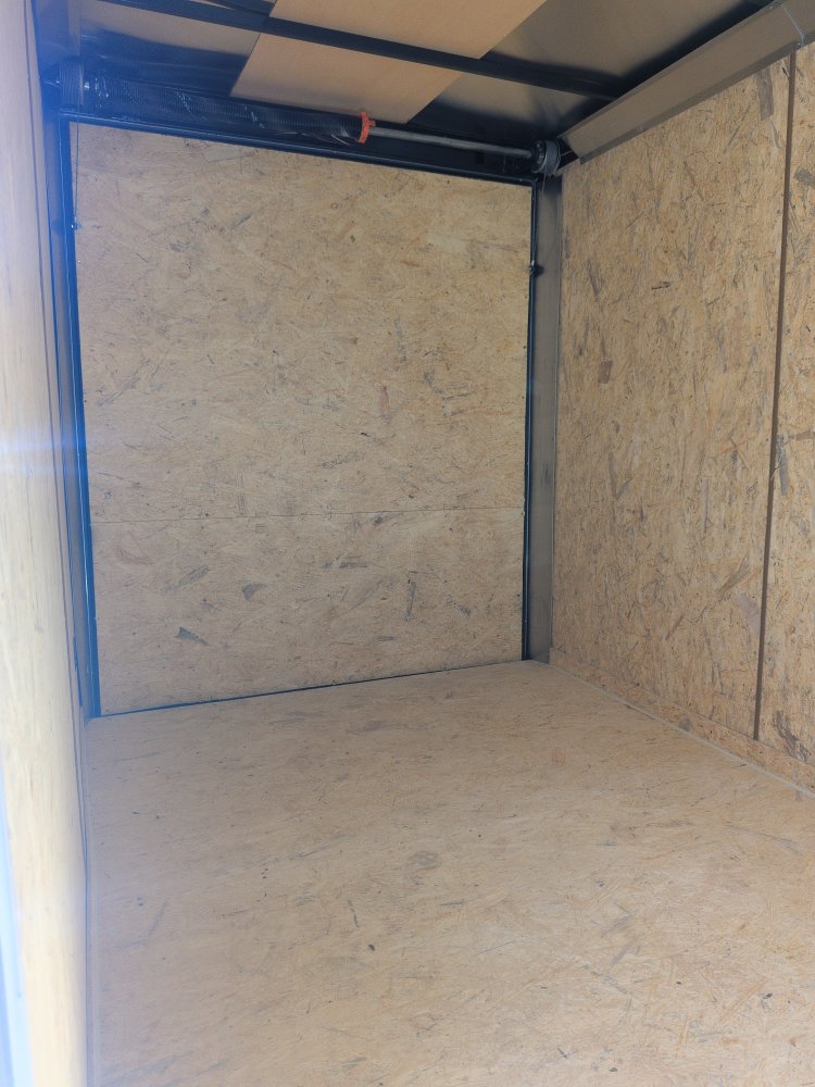 2026 Pace American 6X12 Single Charcoal Enclosed Trailer