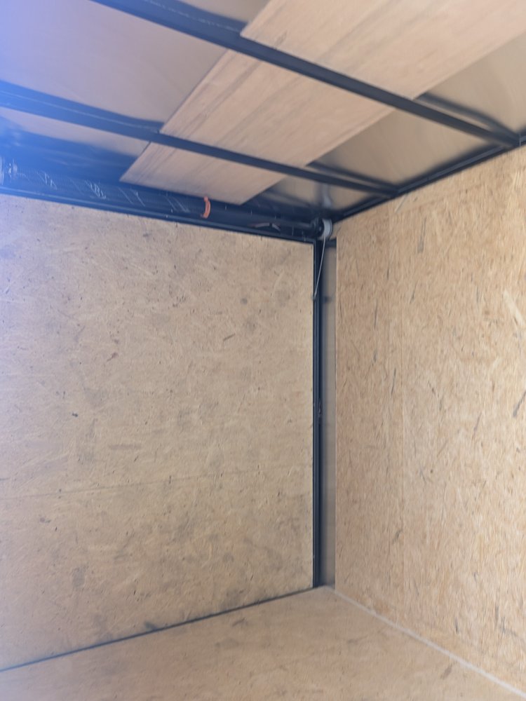 2026 Pace American Single 6X10 White Enclosed Trailer